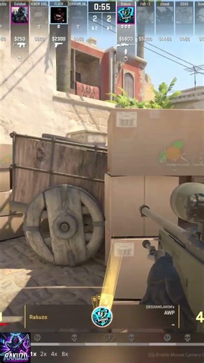 🎯 AWP Quad Kill on Mirage… So Close to the ACE! 💥 CS2