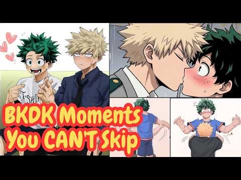 💚🔥 BKDK Moments You Can’t Miss | Sweet, Funny & Emotional Deku x Bakugo [Comic Dub]