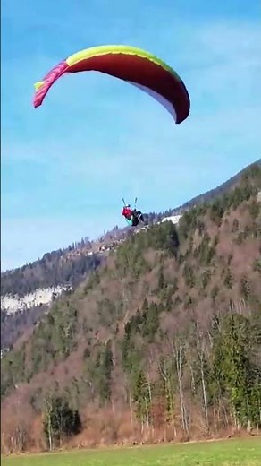 Landing at Lehn in 2021 | Progress with My Beginner Paraglider