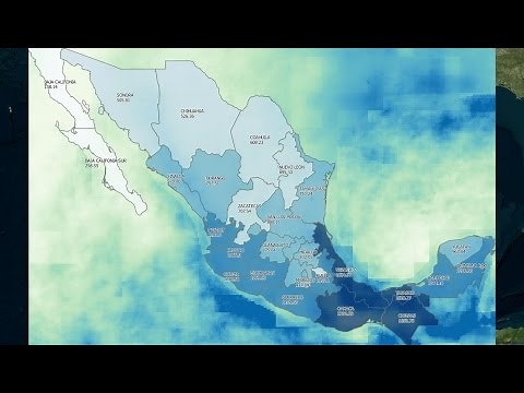 Cómo calcular precipitación por regiones con QGIS - Caso México