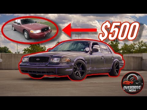 INSANE Transformation on my Wife’s $500 Crown Vic Police Interceptor!