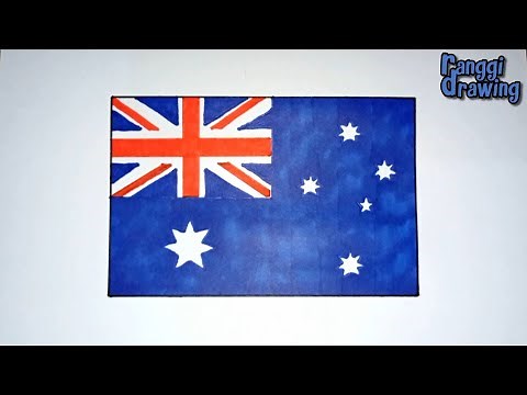 How to Draw The Flag of Australia
