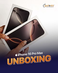 2.3K reactions · 58 comments | Apple Gadgets এ চলে এসেছে iPhone 16 Pro Max!!! আসুন দেখে নেই ডিভাইসটির Unboxing. #AppleGadgets #iPhone16ProMax | Apple Gadgets | Facebook