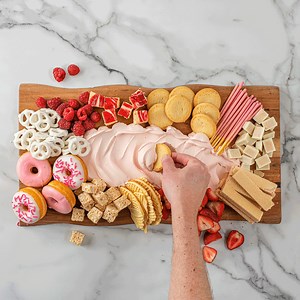 Indulge in the sweetness of our Strawberry Bettercreme dessert board! 🍓🍰 Perfect for any occasion, this delicious treat is sure to satisfy your sweet tooth cravings. https://richsf.am/9f | Rich Products