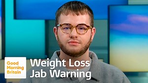 156K views · 332 reactions | 26-Year-Old Felt He Was "Going to Die" After Using a Weight Loss Injection! Georgie Aldous said he felt he was "going to die" after using a weight loss injection he bought online. The 26-year-old said he had panic attacks and heart palpitations after using the Mounjaro jab for five months. He also suffered from mental health issues. | Good Morning Britain | Facebook