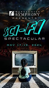 2K views · 22 reactions | Boldly go with your KC Symphony on an extraterrestrial adventure through the music of classic sci-fi TV and movies May 17-19. Visit kcsymphony.org/sci-fi to relive the stellar music of "2001: A Space Odyssey," "Star Trek," "E.T.," "Close Encounters of the Third Kind" and more. It’s sure to be out of this world! | The Kansas City Symphony | Facebook