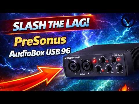 Presonus Audiobox USB 96: How to Get Professional Vocals on a Budget.