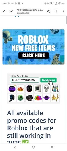 how to get free promo redeem code 2026 # roblox# apk guide #robloxcodes