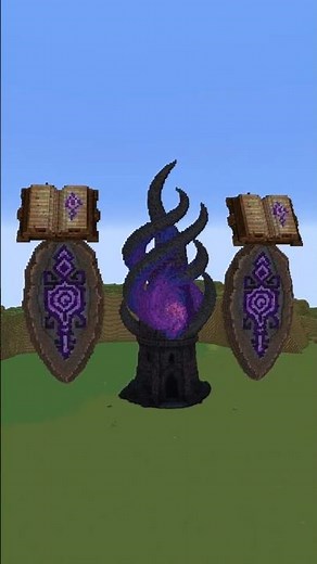 Magical Void Spiral Tower Minecraft | Minecraft Build Timelapse #minecraftbuilds #minecraft