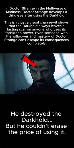Doctor Strange's Third Eye Has a Dark Secret #shorts #movie #trend