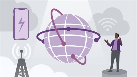 Satellite communication in 5G - 5G Advanced Essential Training Video Tutorial | LinkedIn Learning, formerly Lynda.com
