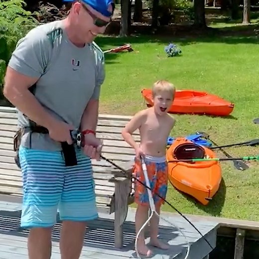 These people took fishing to the extreme! 😂 | America's Funniest Home Videos