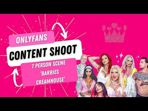 Day in the life of an OnlyFans creator | Behind the Scenes of a 7-person shoot | Vlog #2