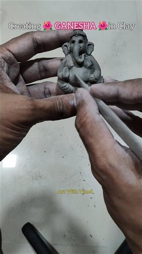 GANPATI BAPPA KAISE BANATE HAIN/Ganesha kaise banate hain #ganesh #ganpati #shorts