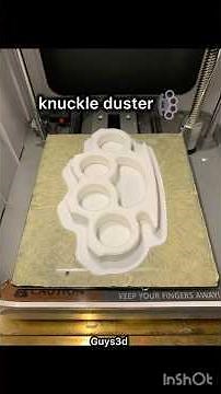Knuckle dust #guys3d #3dprinting
