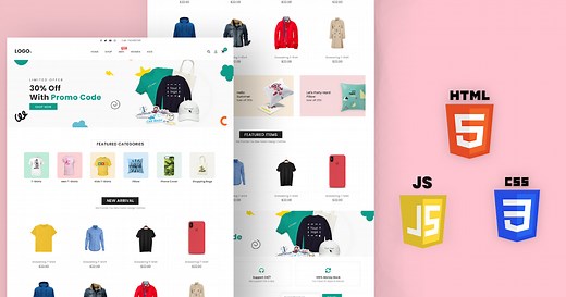 How To Create Shopping Website Using HTML CSS And jQuery