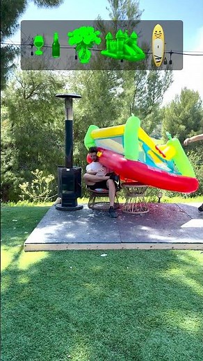 Hitting my Brother with Larger and Larger Items!