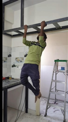 No Screws only Rivets aluminium cupboards.