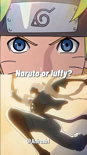 Naruto vs Luffy 🔥 Who Is Stronger? (100% Explained) #shorts