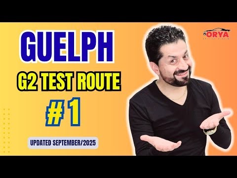 Guelph G2 Test Route #1