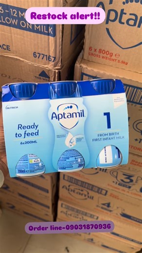 Baby food & Supplies Lagos on Instagram: "Aptamil UK stage 1-4 Kendamil organic (UK) stages 1-3 Aptamil ready to feed Aptamil lactose free Sma lactose free Nesquik Aptamil cereals Please click WhatsApp link on our bio or call 09031870936 to place an order."