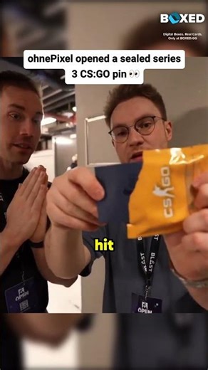 OhnePixel Did A Pin Unboxing And Tried To Edge It 🤔