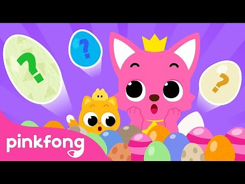 Baby Surprise Eggs | Baby Egg, Where are you? | Animal Songs of Pinkfong Ninimo | Pinkfong Kids Song