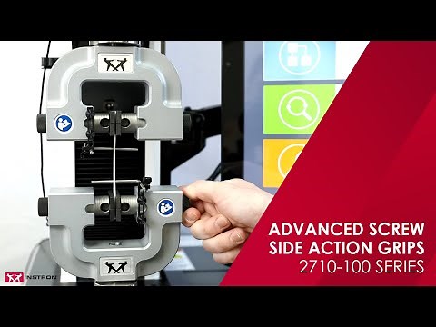 Instron® 2710-100 Series Advanced Screw Side Action Tensile Grips