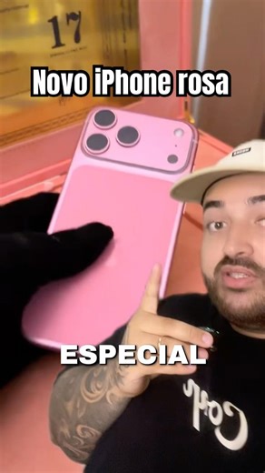 Novo iphone rosa #iphonerosa #iphone #apple