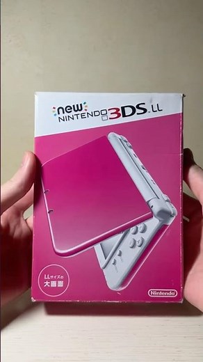 unboxing new nintendo 3ds xl white/pink edition #3dsxl #nintendo #nintendoswitch2 #nintendods
