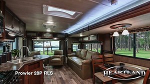 Prowler is Luxurious and Affordable. With over 48 years of experience, Prowler offers the most reliable and user friendly RV on the market. Check out the rear living Prowler 28P RLS travel trailer! | Heartland RVs