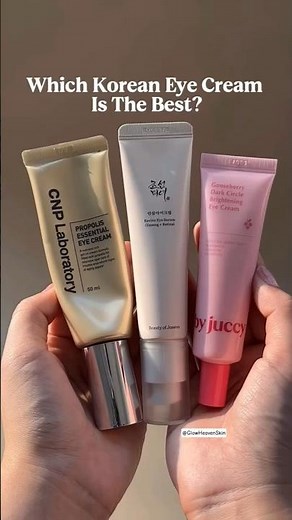 Which Korean Eye Cream Is The Best?