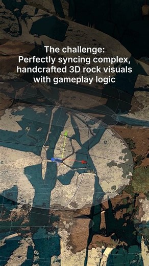 How do you sync complex rock visuals with tight gameplay logic? 🧗‍♂️
