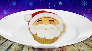 Santa Cupcakes