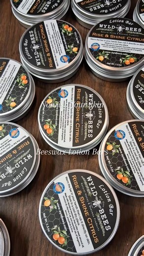 Restocking all lotion bars! ✨ Nourish your skin the natural way ✨ Our handmade beeswax lotion bars are packed with simple, clean ingredients — beeswax, shea butter, and nourishing oils — to keep your skin soft, smooth, and glowing. 💛 No chemicals. No plastic. Just pure goodness. 🌿🐝 #NaturalSkincare #BeeswaxLotionBar #SustainableBeauty #ZeroWaste #HandmadeWithLove | WYld Bees