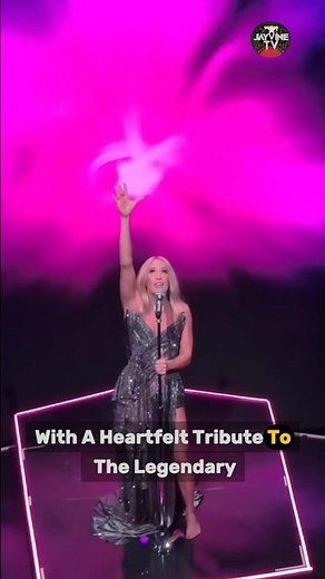 Carrie Underwood’s Emotional Tribute to Randy Travis at Opry 100! 🎤💖 #CarrieUnderwood #RandyTravis
