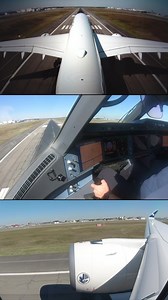 Triple view of the A350 landing in its homeland Toulouse! Full video on YouTube at https://youtu.be/Jn8Lq3AH4EU | High Pressure Aviation Films