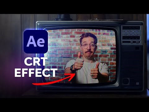 CRT Effect in After Effects