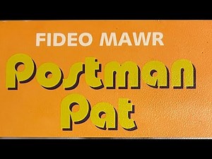 Opening to Fideo Mawr Postman Pat (Welsh VHS - 2000)