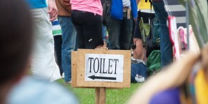7 ways to survive festival toilets