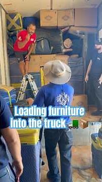 Moving masterclass ( Part 2 ) 🫡 Movers teaching how to load a truck #moving #movers #movingcompany