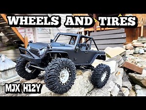 MJX Hyper Go H12Y wheels and tires upgrade