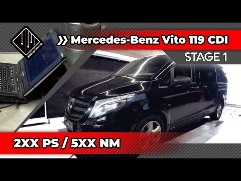 Mercedes Benz Vito 119 CDI I 2XXPS & 5XX NM I Software Stage 1 I mcchip-dkr