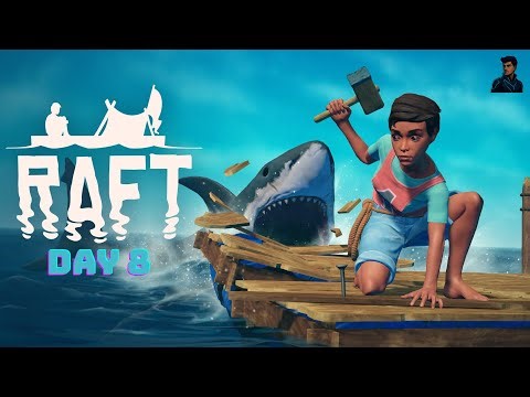 Lost at Sea 🌊 | Surviving the Endless Ocean in Raft LIVE | Day 8