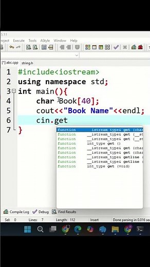 C++ Input Trick | Read String Using cin.get() (Beginner Friendly)