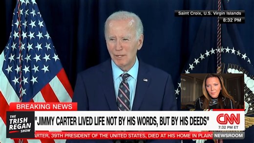 Join Trish Regan LIVE for a look at the future of legacy media in 2025. Prediction: the networks represent a day gone by. The future is entirely in NEW media — where individual creators have the power to speak truth. Find out what it means for these legacy networks, their pricey talent, their large ‘news’ divisions, and their stock prices. Meanwhile, with everyone trying to point to Jimmy Carter’s “decency” (talking point of the day from the left) has anyone considered how indecent and wrong it 