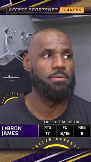 LeBron breaks down the comeback, his role as the defensive voice, and the plays that turned the game in the fourth. | Spectrum SportsNet