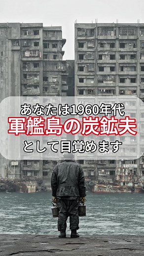 軍艦島の炭鉱夫としての歴史体験