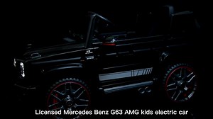 Licenced Mercedes Benz G63 AMG Ride on Car 2 Seater Children Electric Car Kids Ride on Car With Remote Control