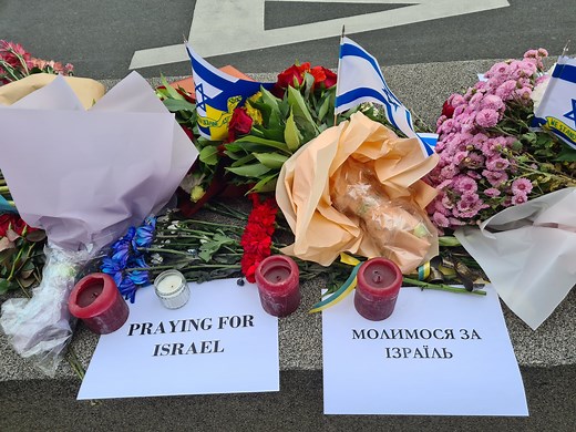 Ukrainians stand with Israel amid war with Hamas, despite grievances